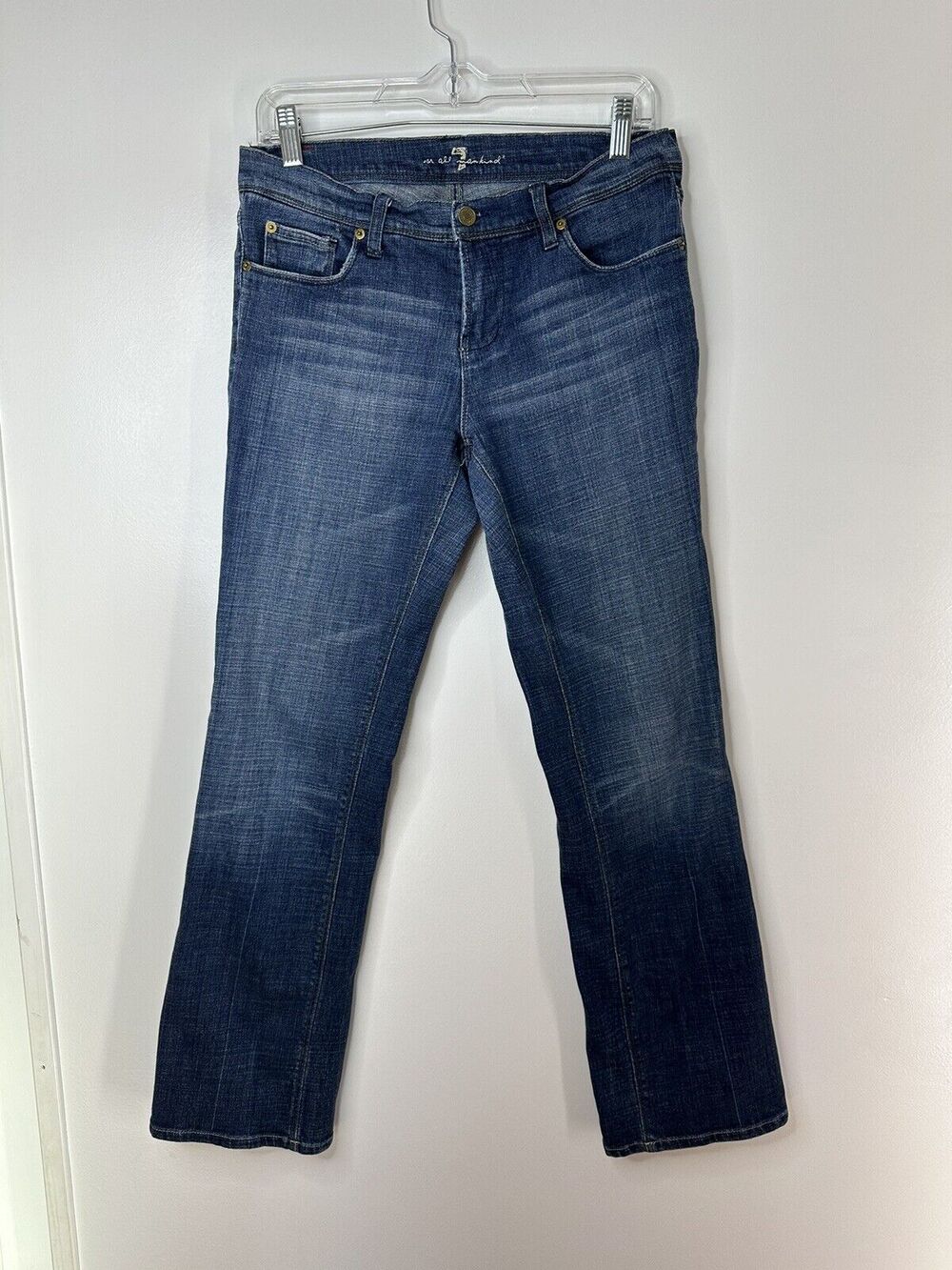 Seven 7 For All Mankind Jeans MIA Bootcut Med. Wash Womens Size 28 Pants Bottoms